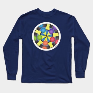 "Energize Chakras" Mandala Long Sleeve T-Shirt